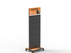 Accessoires personnalisables pour téléphones portables support d'affichage en métal adapté aux magasins et centres commerciaux