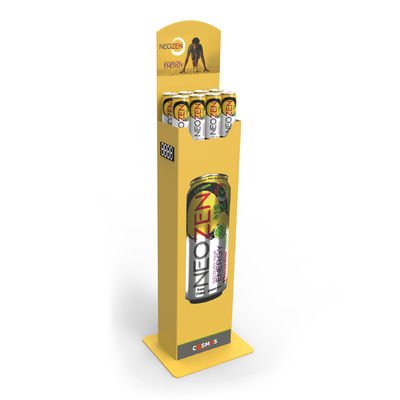 Vendeur vertical d'ascenseur automatique de boissons d'énergie en métal de style de mode avec le panneau des prix