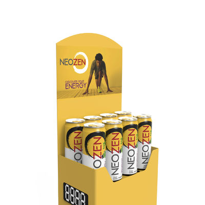 Vendeur vertical d'ascenseur automatique de boissons d'énergie en métal de style de mode avec le panneau des prix