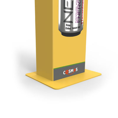 Vendeur vertical d'ascenseur automatique de boissons d'énergie en métal de style de mode avec le panneau des prix