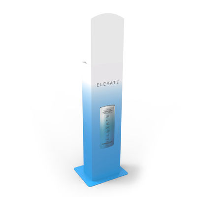 Vendeur vertical adapté aux besoins du client en métal superbe de l'eau de capacité élevée avec le logo variable pour la vente en gros