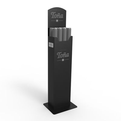Le vin adapté aux besoins du client de supermarché étire le support de vin pour le métal Despenser de support de vin de partie supérieure du comptoir pour la boisson alcoolisée