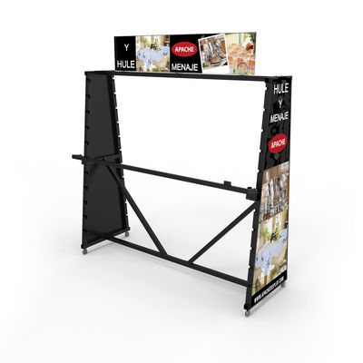 Le double classique de support d'affichage de petit pain de tissu de support de stockage de nappe de petit pain a dégrossi