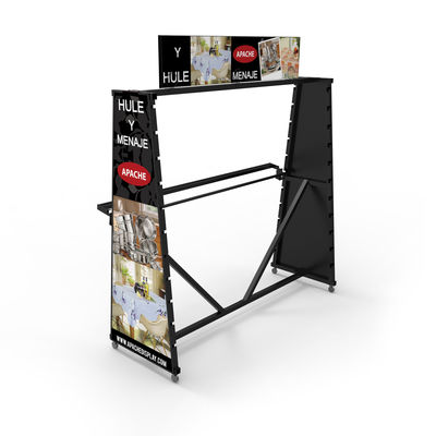 Le double classique de support d'affichage de petit pain de tissu de support de stockage de nappe de petit pain a dégrossi
